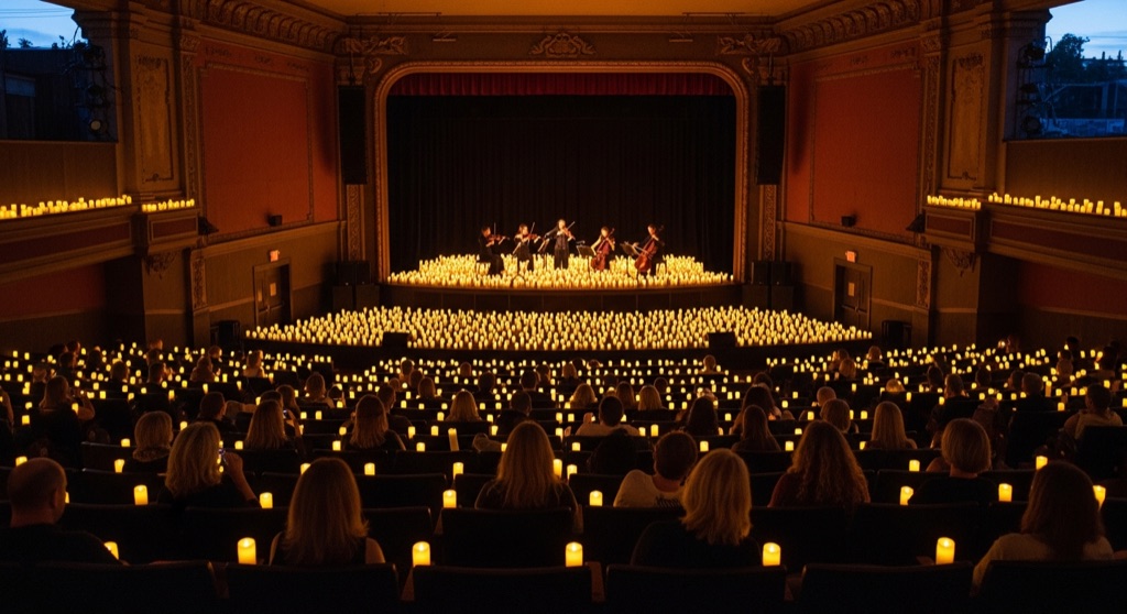 Candlelight Concerts at The Yale Theater — After Dark & Night Sky in Oklahoma City