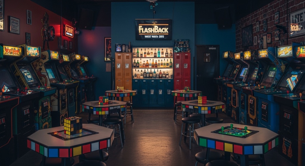 FlashBack RetroPub — Arcades & Oddball Play in Oklahoma City