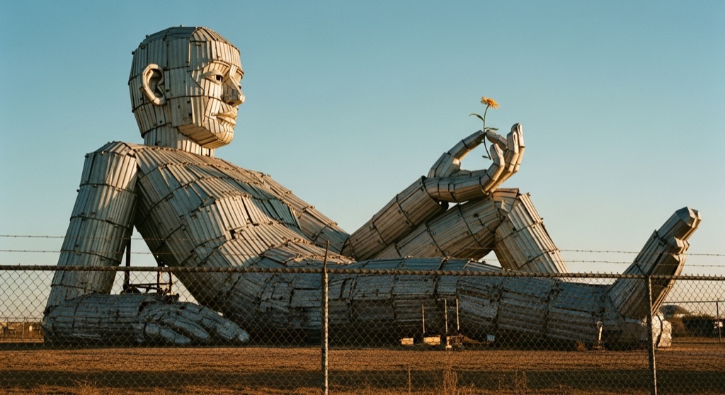 Atmosphere of Hazmatt Sculpture — Norman