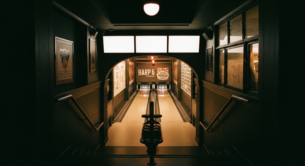 Elbow Lane at Harp & Crown — Arcades & Oddball Play in Philadelphia