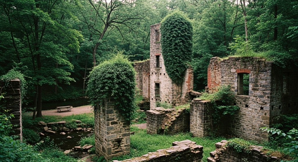 Rolling Hill Park Ruins — Abandoned & Forgotten in Philadelphia