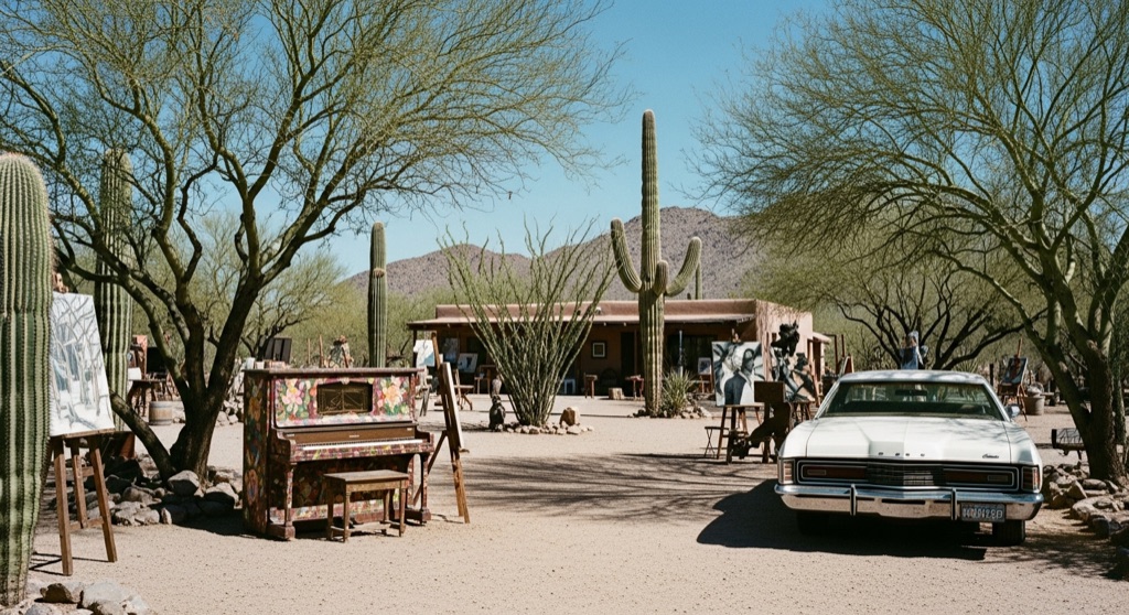 Cattle Track Arts Compound — Roadside & Outdoor Oddities in Phoenix