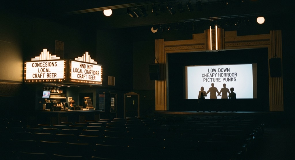 The Rialto Theatre — After Dark & Night Sky in Raleigh