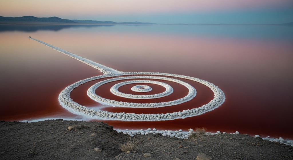 Spiral Jetty — Roadside & Outdoor Oddities in Salt Lake City