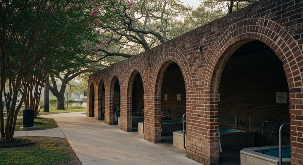 Camp Hot Wells (at Hot Wells Historic Park) — Sound, Soak & Movement in San Antonio