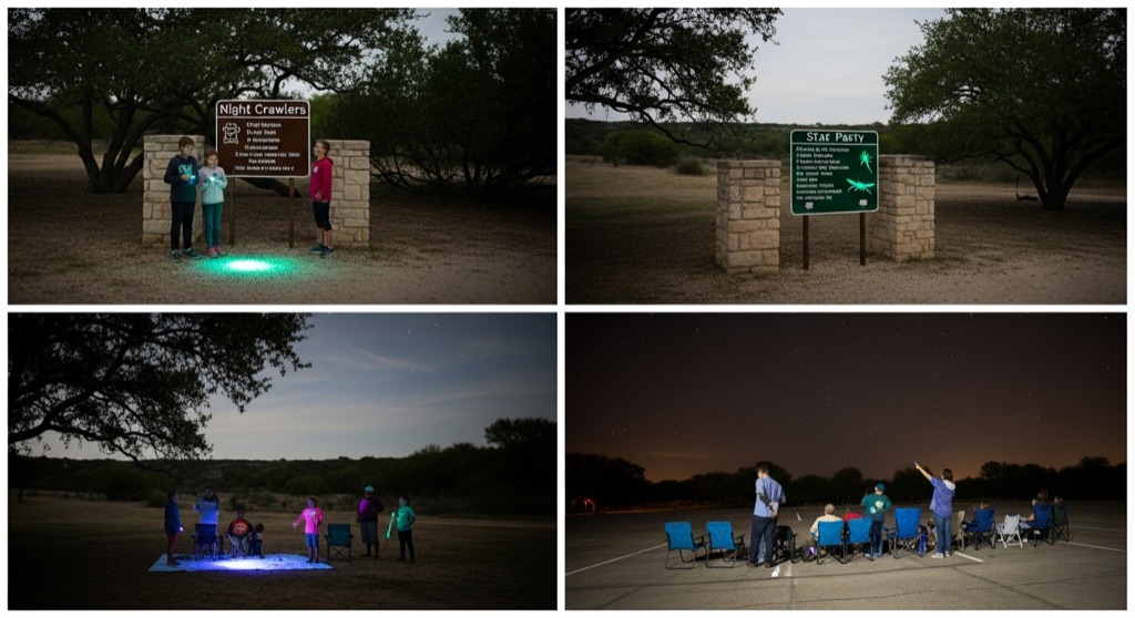 Government Canyon State Natural Area — after-dark ranger programs — After Dark & Night Sky in San Antonio