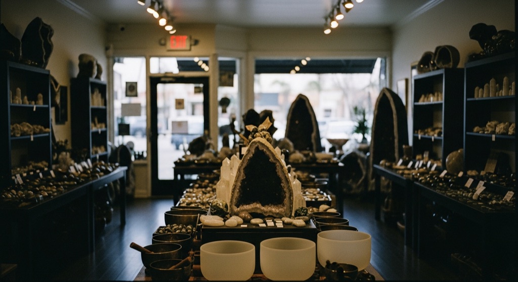 Crystal Visions Rock Shop — Sound, Soak & Movement in San Diego