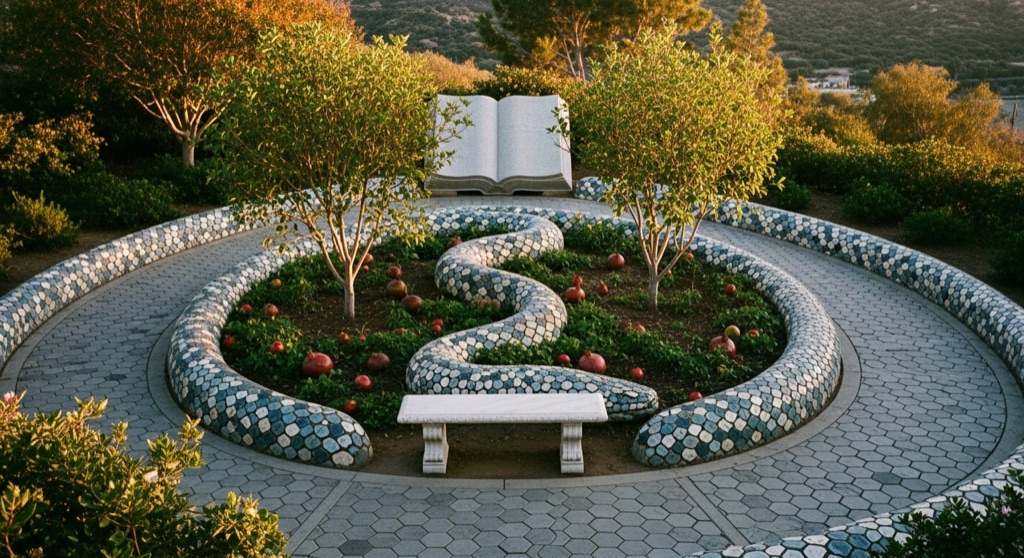 "Snake Path" by Alexis Smith (Stuart Collection, UCSD) — Quirky Museums & Collections in San Diego
