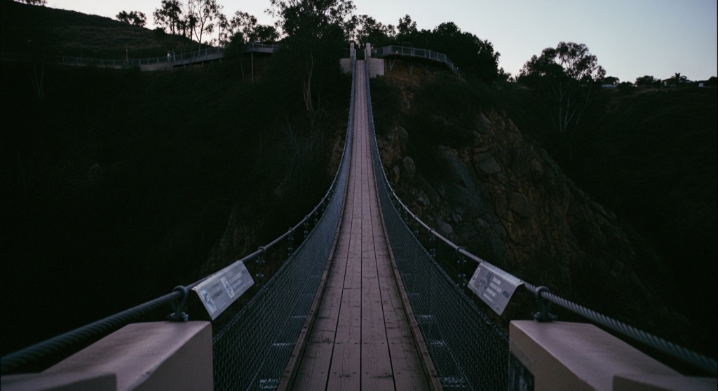 Spruce Street Suspension Bridge — Roadside & Outdoor Oddities in San Diego