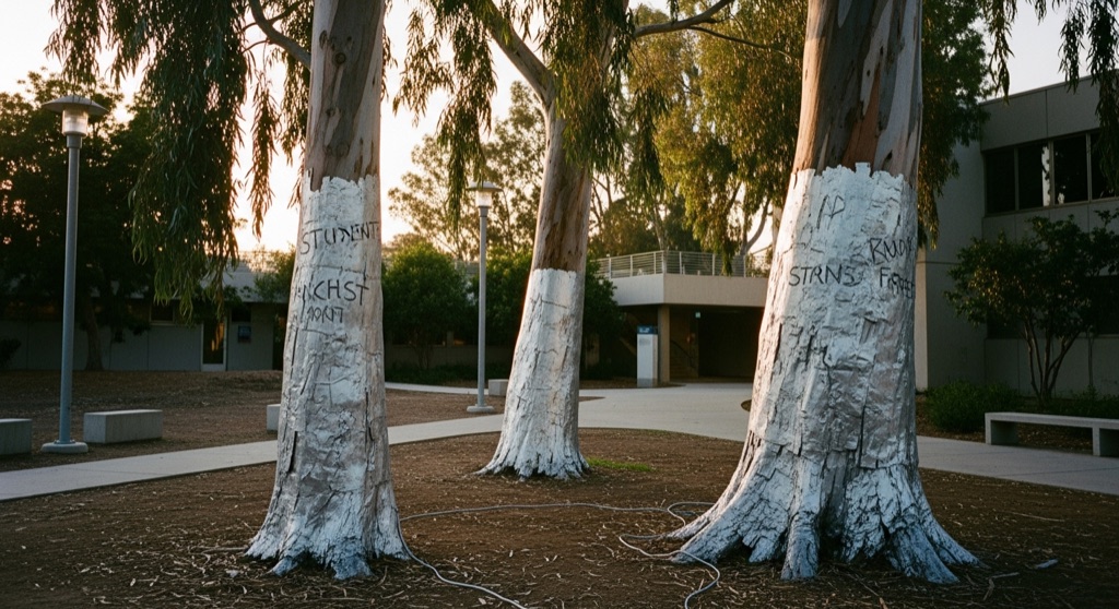 "Trees" by Terry Allen (Stuart Collection, UCSD) — Quirky Museums & Collections in San Diego