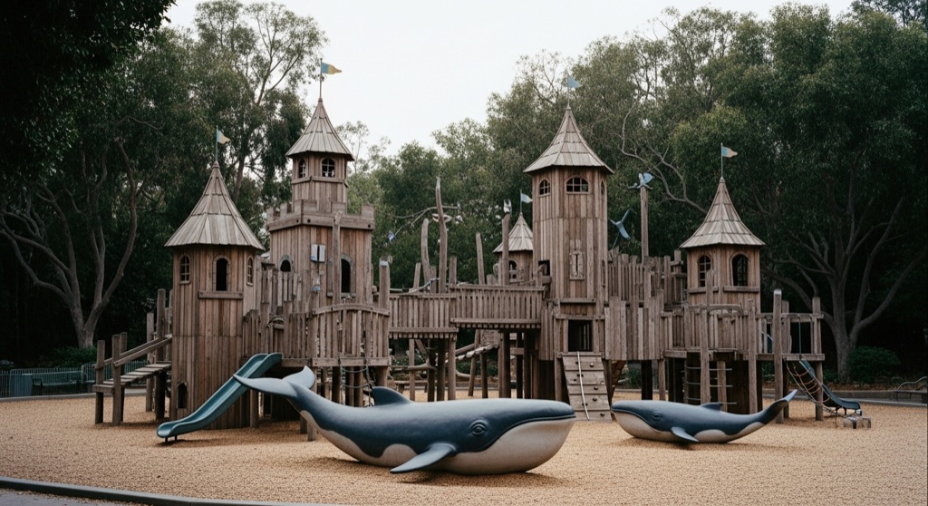 Kids' World, Alameda Park — Roadside & Outdoor Oddities in Santa Barbara