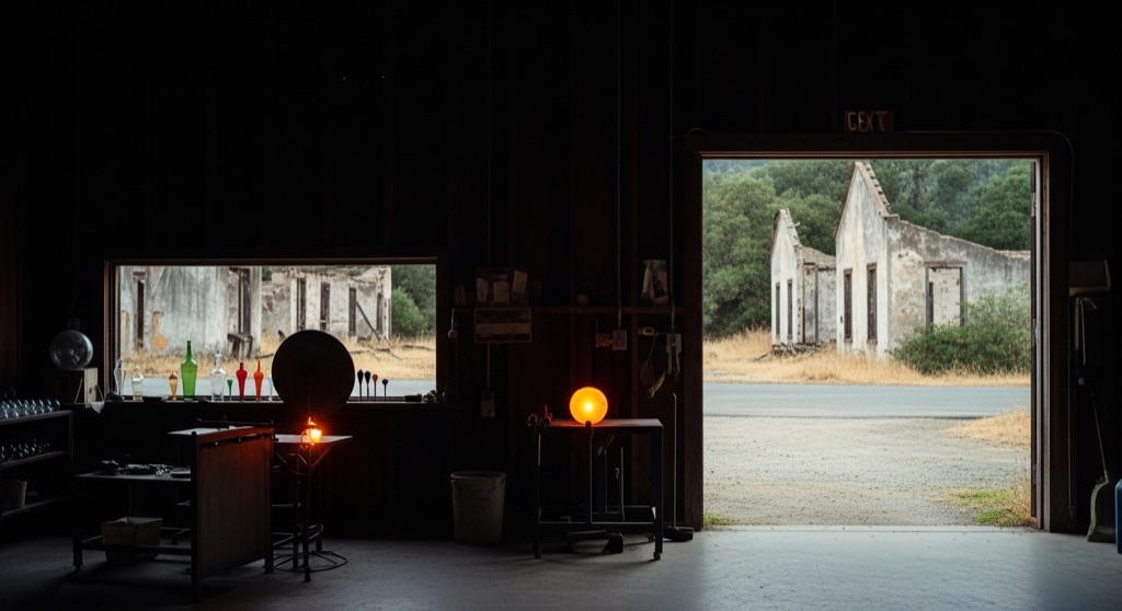 Holy City Art Glass — After Dark & Night Sky in Santa Cruz