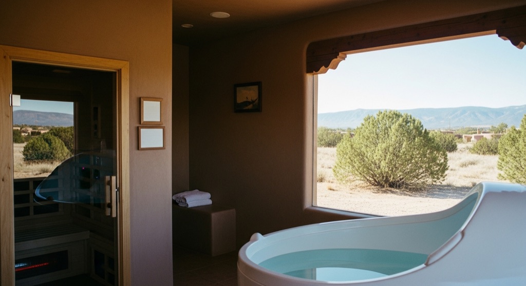 Grey Matter Float — Sound, Soak & Movement in Santa Fe