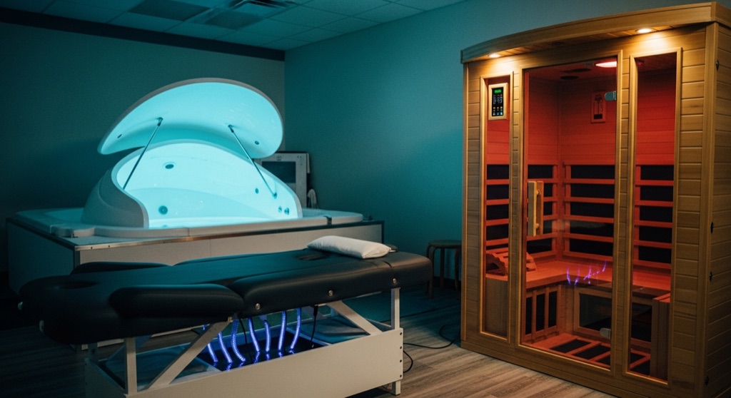 The Healing Lounge at Get Tanked Float Center — Hidden Bars & Speakeasies in Savannah