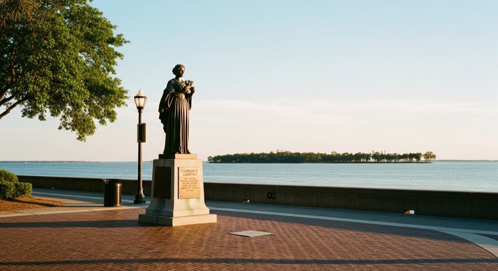 The Waving Girl Statue — Roadside & Outdoor Oddities in Savannah