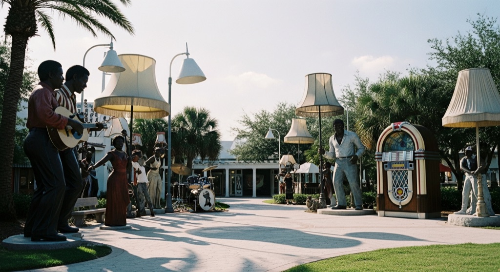 Perry Harvey Sr. Park Gateway Sculptures — Roadside & Outdoor Oddities in Tampa