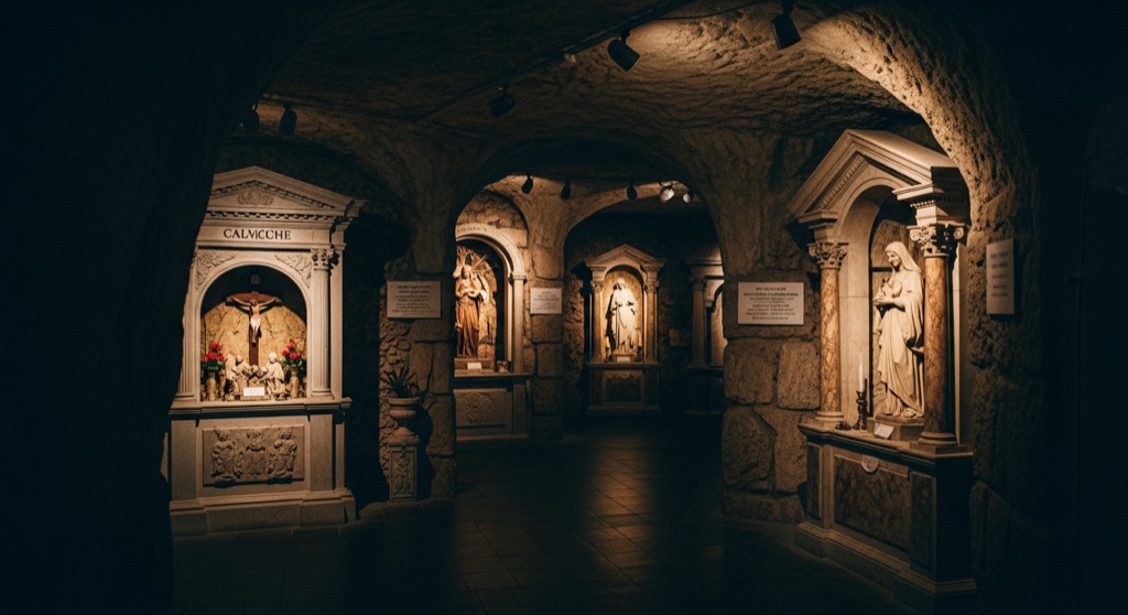 Franciscan Monastery of the Holy Land in America — Catacombs — Oddities & Curiosities in Washington, D.C.
