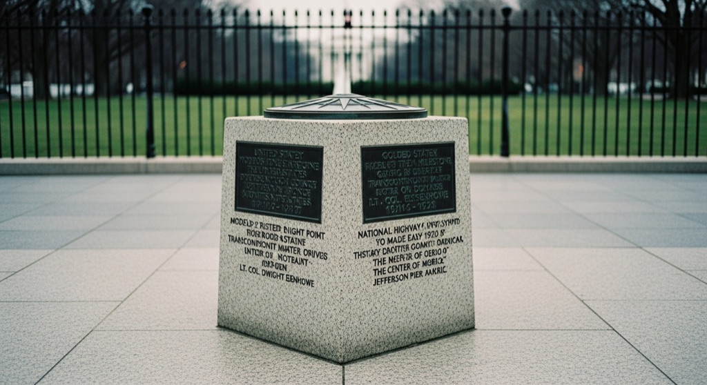 Zero Milestone — Roadside & Outdoor Oddities in Washington, D.C.