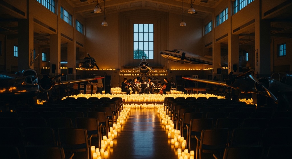 Candlelight Concerts at the Kansas Aviation Museum — After Dark & Night Sky in Wichita