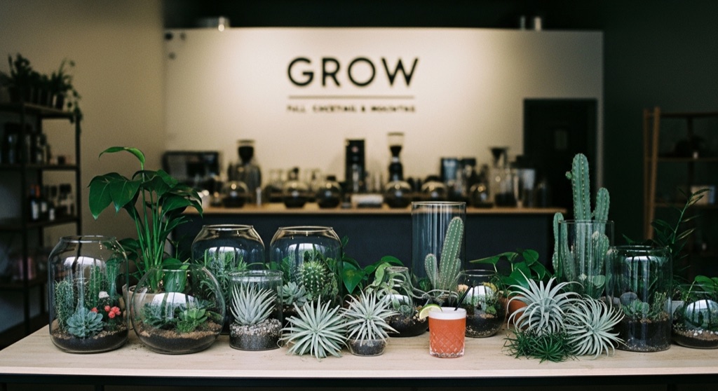 GROW Plant Bar (Giesen Plant Shop & Botanic) — Hidden Bars & Speakeasies in Wichita
