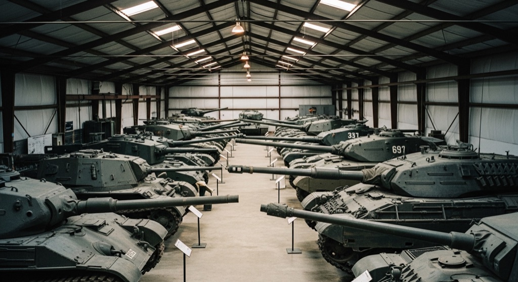 Atmosphere of House of Tank Museum — North Wichita