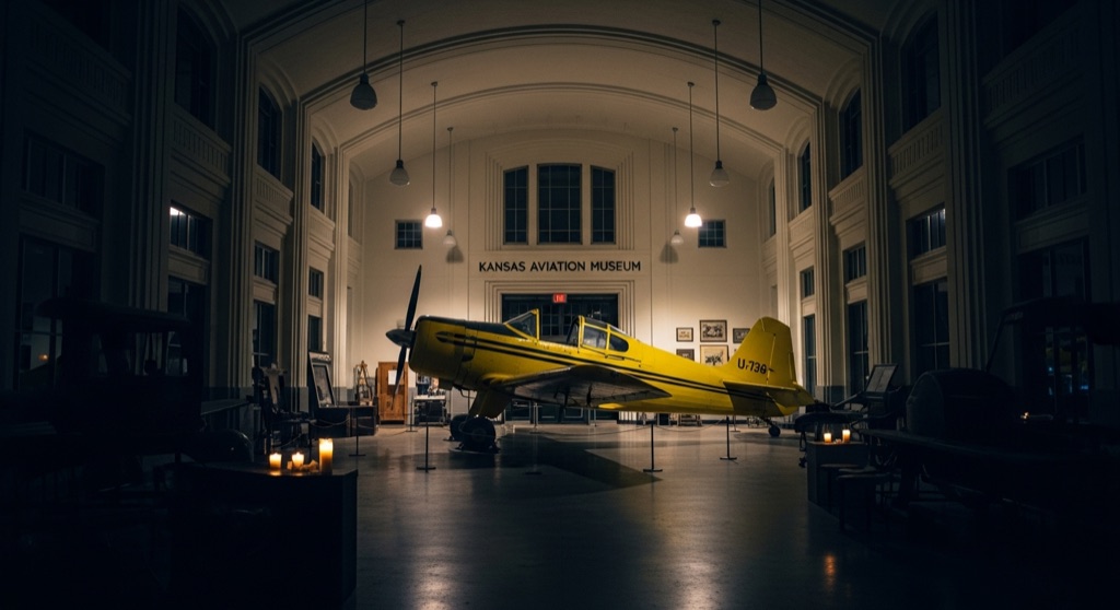 Atmosphere of Kansas Aviation Museum — Public Paranormal Investigations — Southeast Wichita