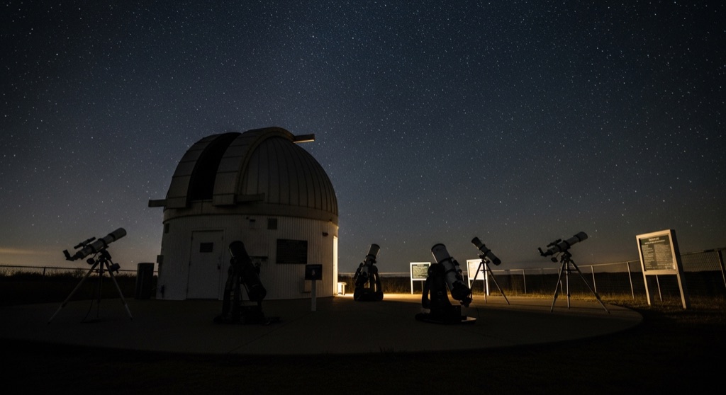 Lake Afton Public Observatory — After Dark & Night Sky in Wichita