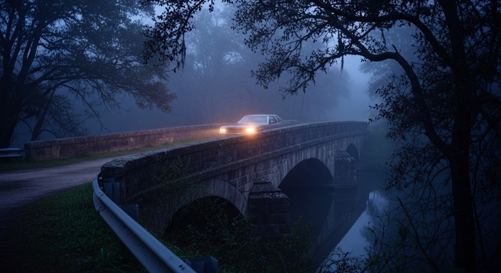 Atmosphere of Theorosa's Bridge (Crybaby Bridge) — Between Sedgwick and Valley Center